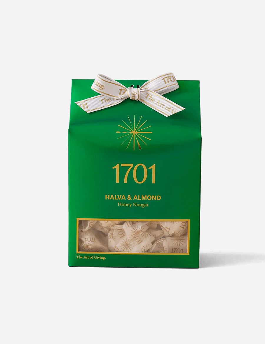 Halva and Almond Honey Nougat Box 160g
