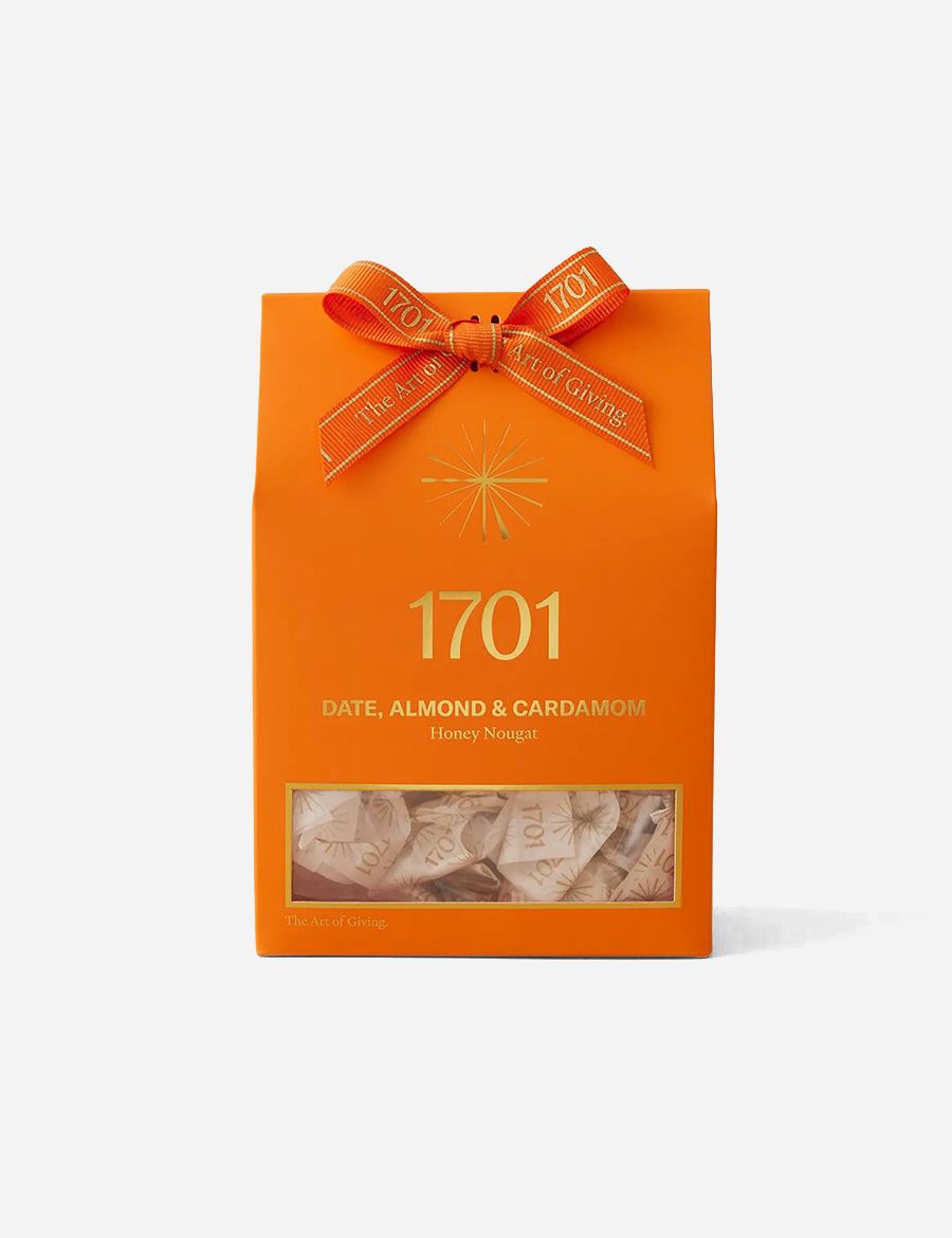 Date Almond and Cardamom Honey Nougat Box 160g