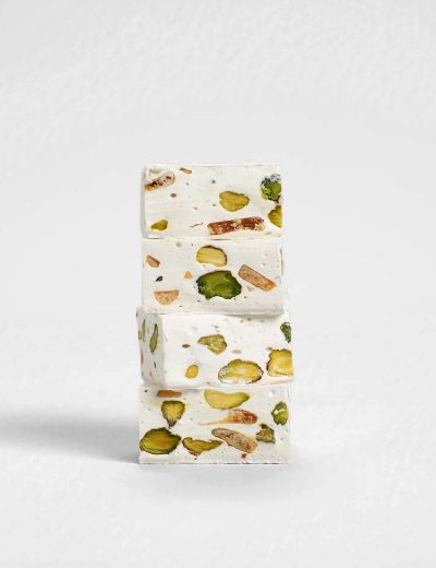 Salted Caramel Brittle and Pistachio Honey Nougat Pouch 1kg