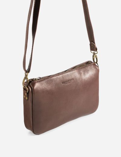 Leather Sling Bag Tobacco