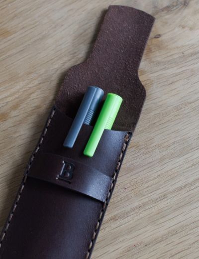 Leather Pen Sleeve