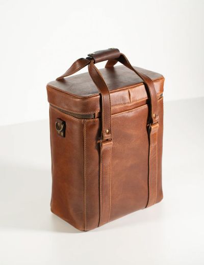 Drifter Leather Coolbag Bourbon