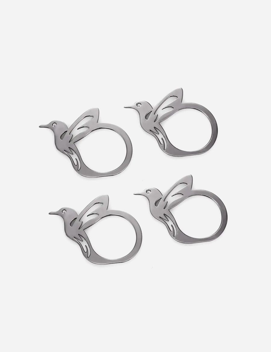 Napkin Ring Set Hummingbird