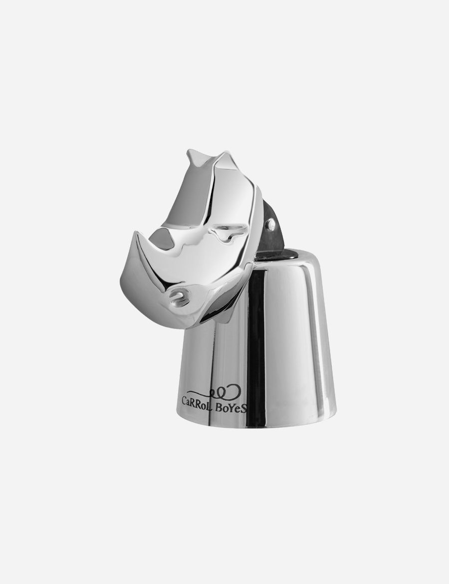 Bottle Stopper Rhino