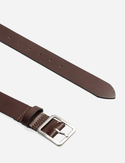 Mens Belt Chocolate Brown