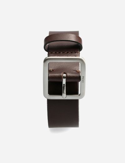 Mens Belt Chocolate Brown