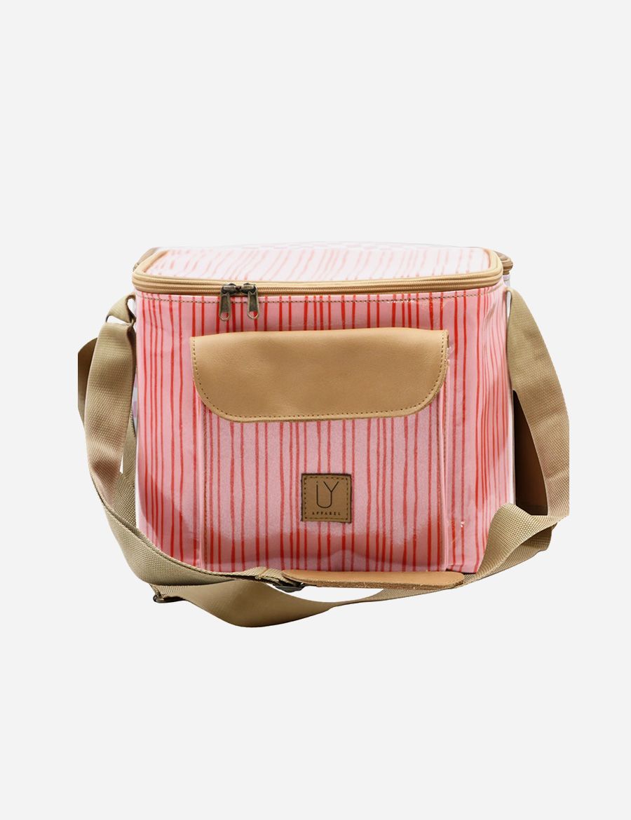 Sam Sling Cooler – Stripe Pink