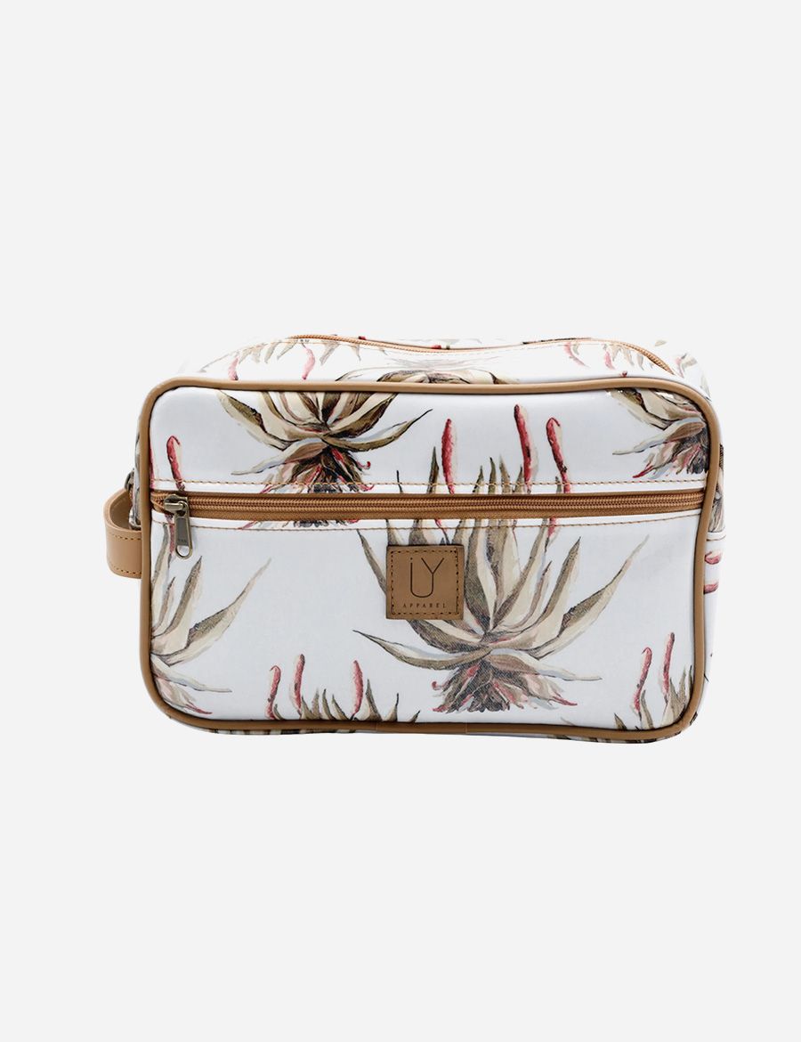 Large Toiletry Bag – White Aloe