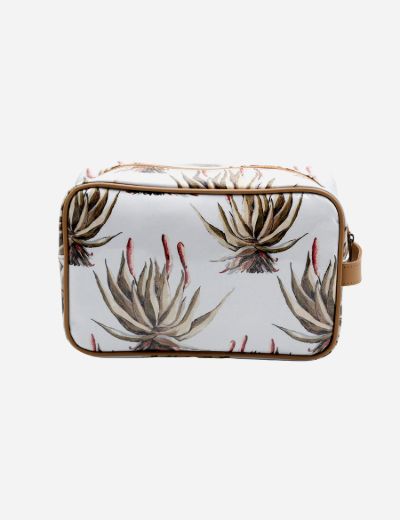 Large Toiletry Bag – White Aloe