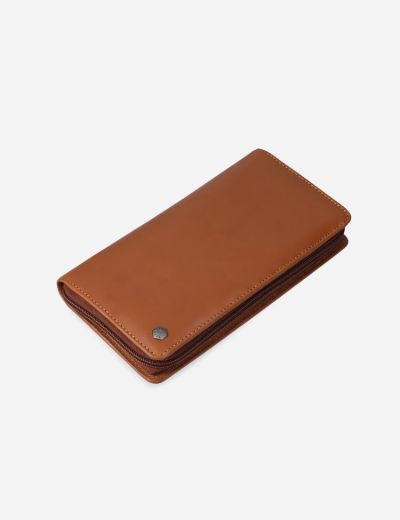Large zip around Travel and Passport Organiser