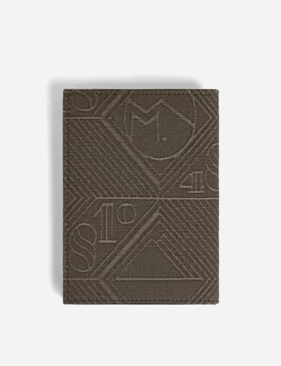 Passport Holder 4810 Jacquard Khaki