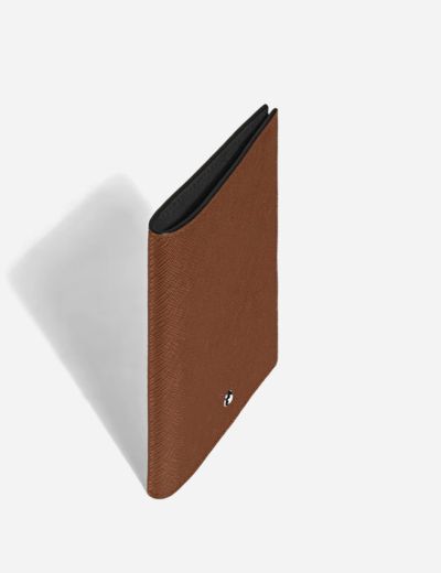 Passport Holder Sartorial Leather Fauve
