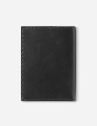 Passport Holder Meisterstück Leather Black