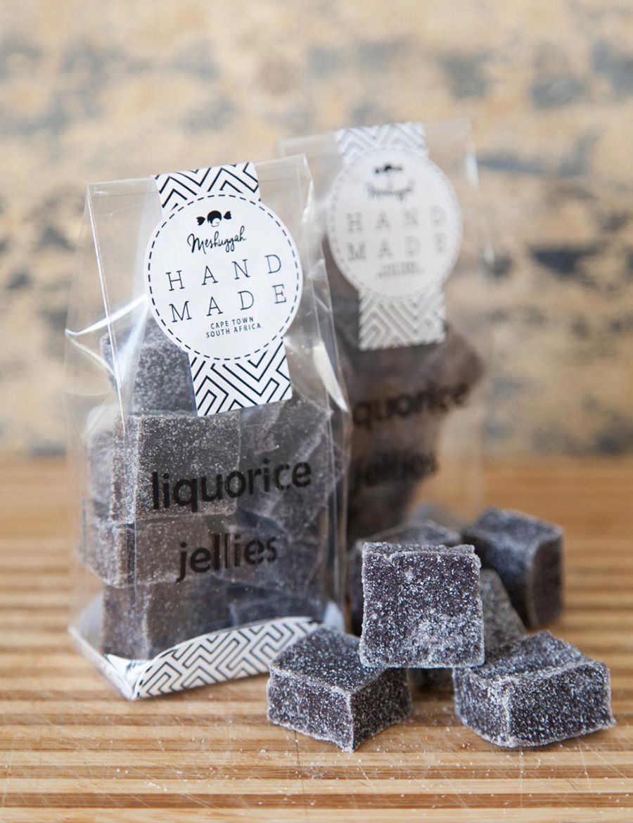 Liquorice Jelly Squares 100g