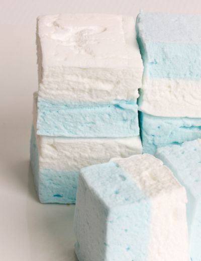 Marshmallow Squares Blueberry and Vanilla Double Layer 160g