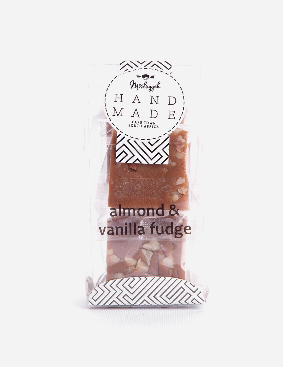 Almond and Vanilla Fudge 130g
