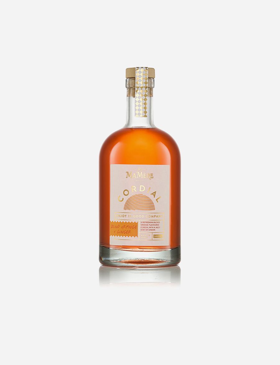 Blood Orange & Ginger Cordial 500ml
