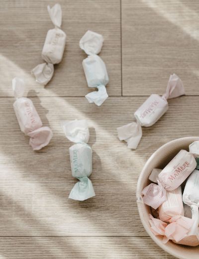 Luxury Dark Chocolate Nougat Twists 25g