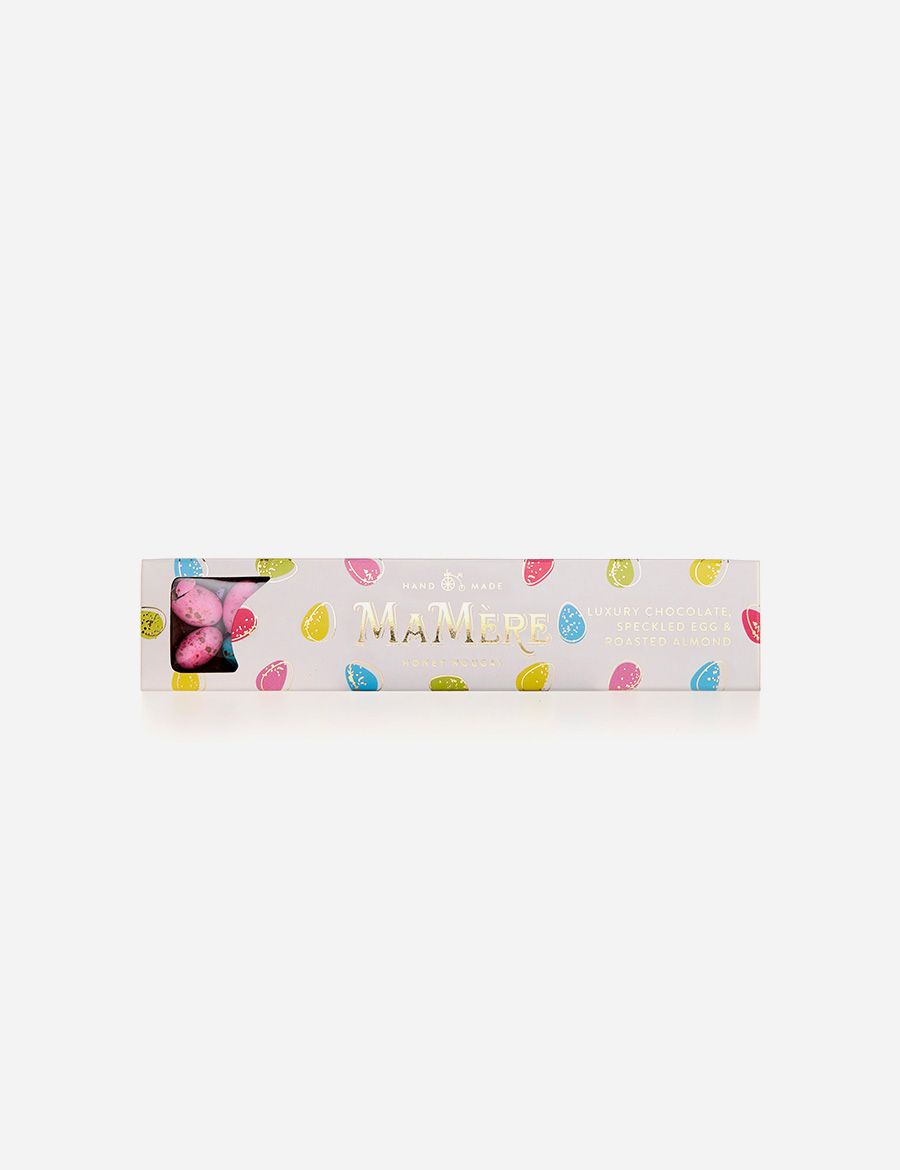 Luxury Chocolate Speckled Egg Nougat Bar 125g