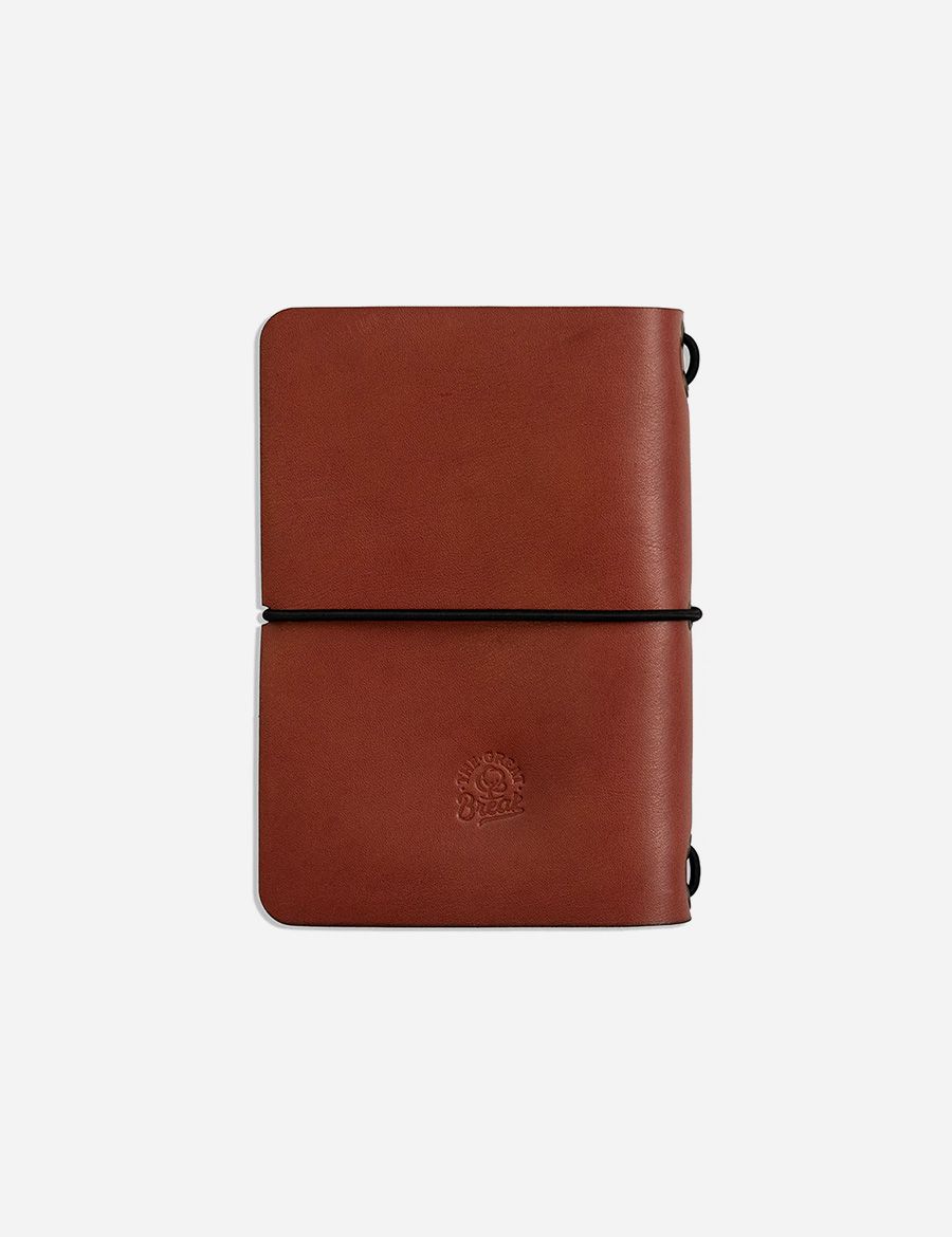 A6 Leather Journal Cover Creative Range Chocolate