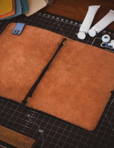 A6 Leather Journal Cover Creative Range Toffee