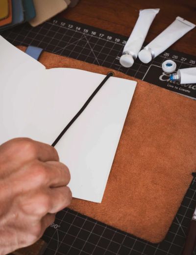A6 Leather Journal Cover Creative Range Toffee