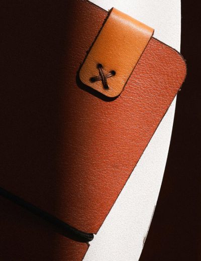 A6 Leather Journal Cover Creative Range Toffee