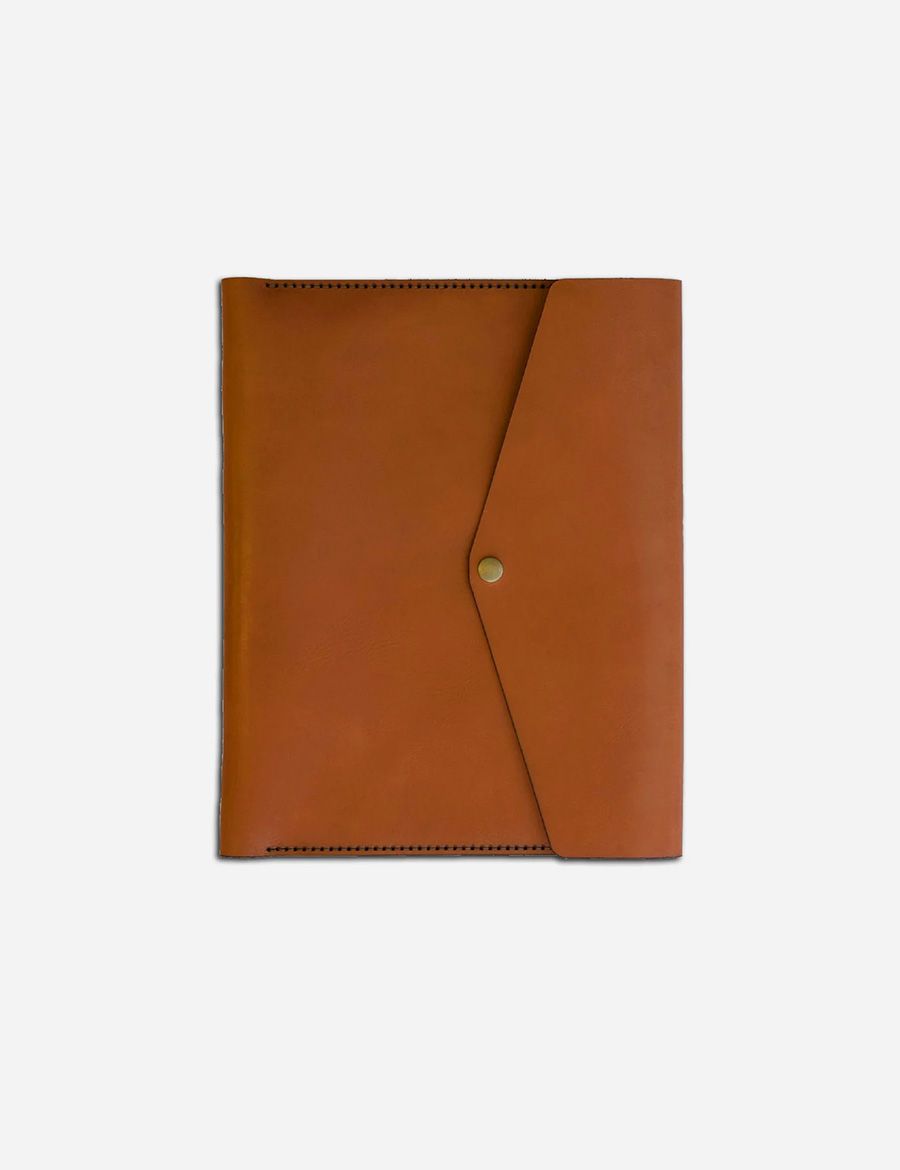 Leather Padfolio Creative Range Chocolate