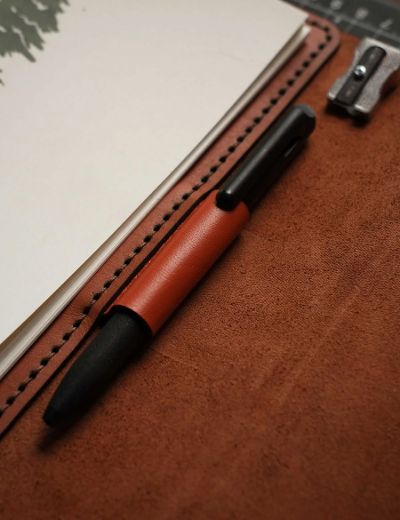 A5 Leather Notebooks & Journals Cover Creative Range Chocolate