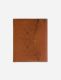 Leather Padfolio Floral Range Chocolate