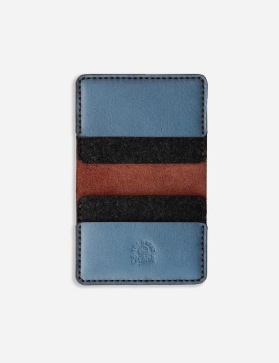 Leather Wallet Minimalist Range Chocolate