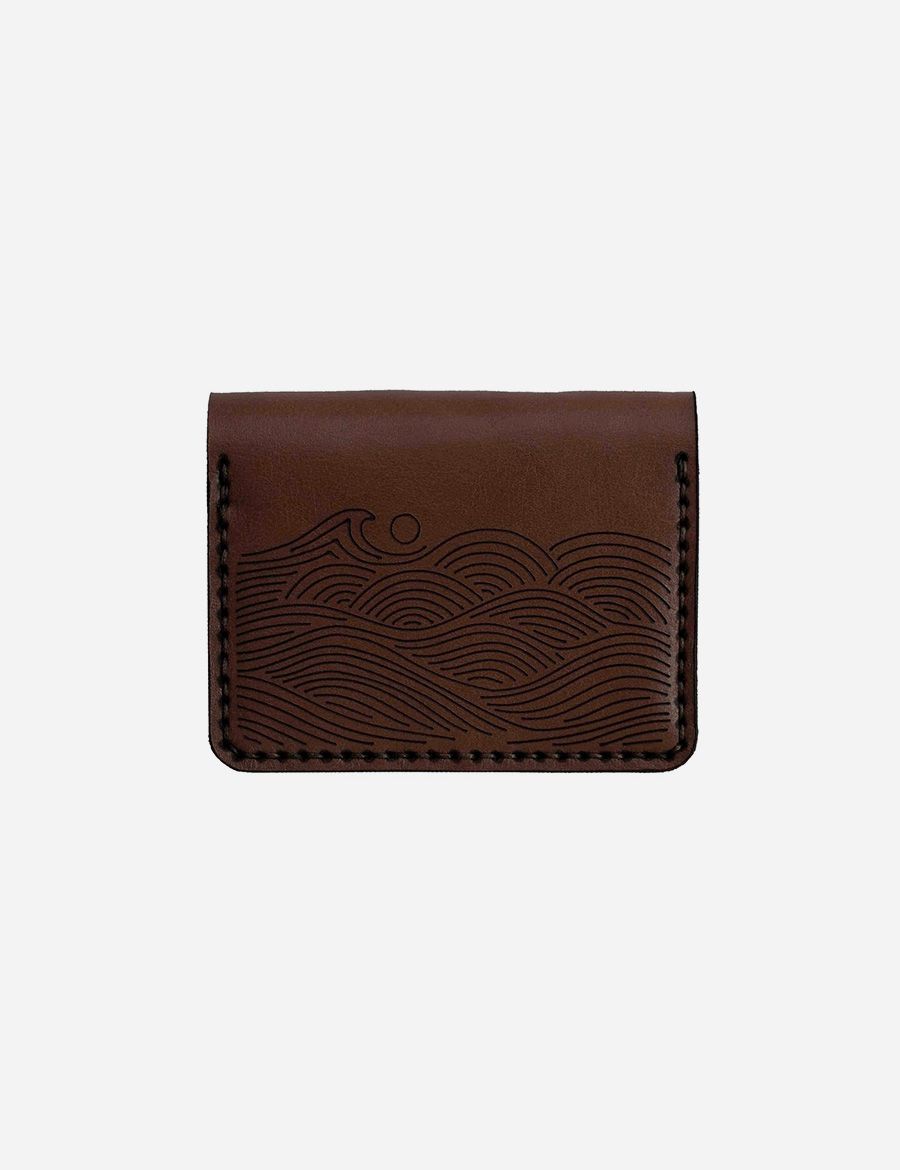 Leather Wallet Adventure Range Coffee