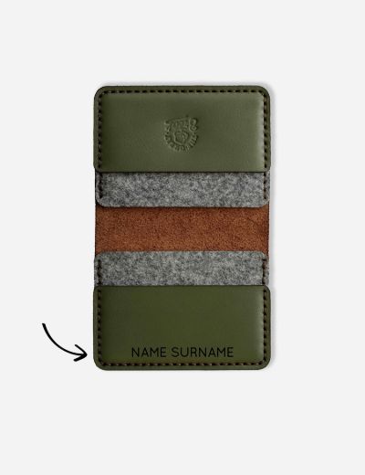 Leather Wallet Adventure Range Coffee