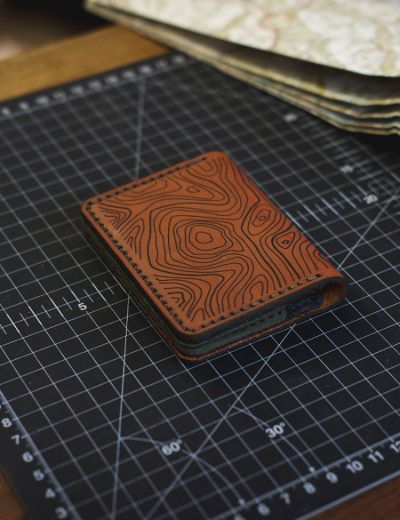 Leather Wallet Adventure Range Coffee