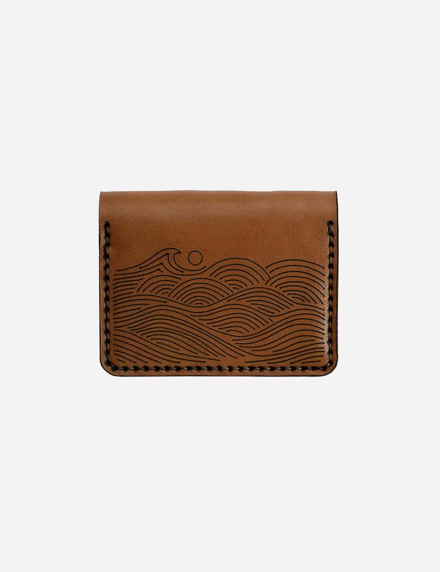 Leather Wallet Creative Range Toffee