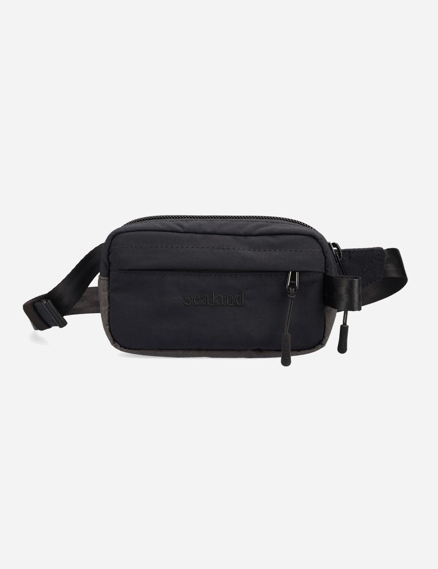 Recycled Mini Crossbody Bag – Onyx