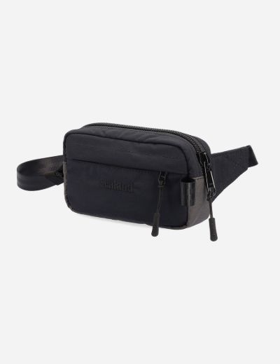 Recycled Mini Crossbody Bag – Onyx