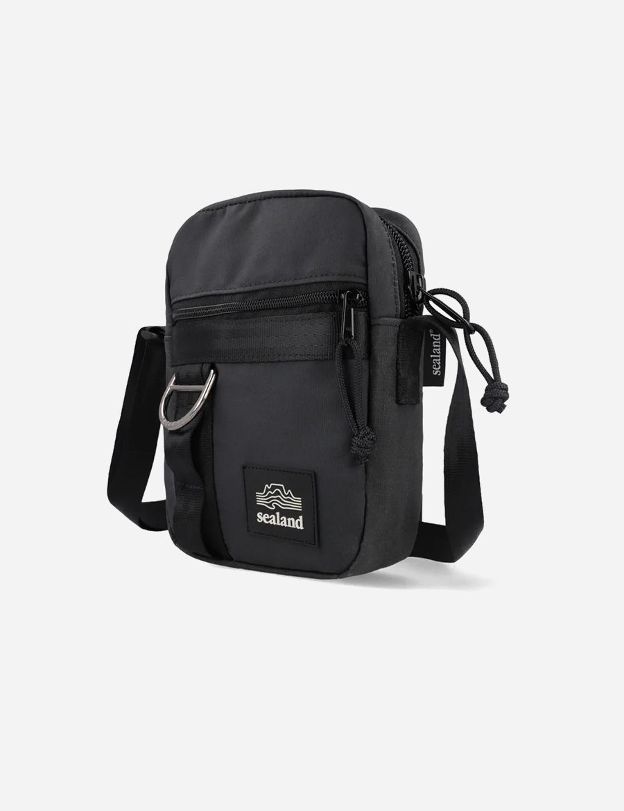 Upcycled Zeplin Crossbody Bag – Lava