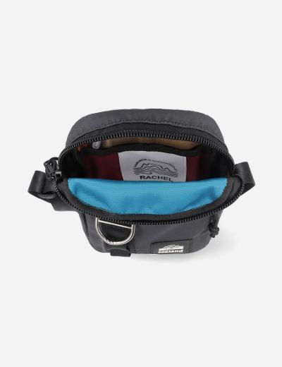 Upcycled Zeplin Crossbody Bag – Lava