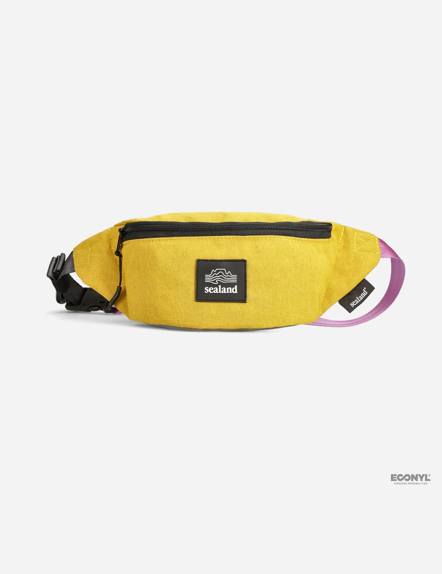 Recycled Moon Bag – Saffron