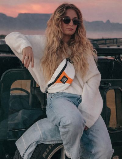 Upcycled Moon Bag – Terra