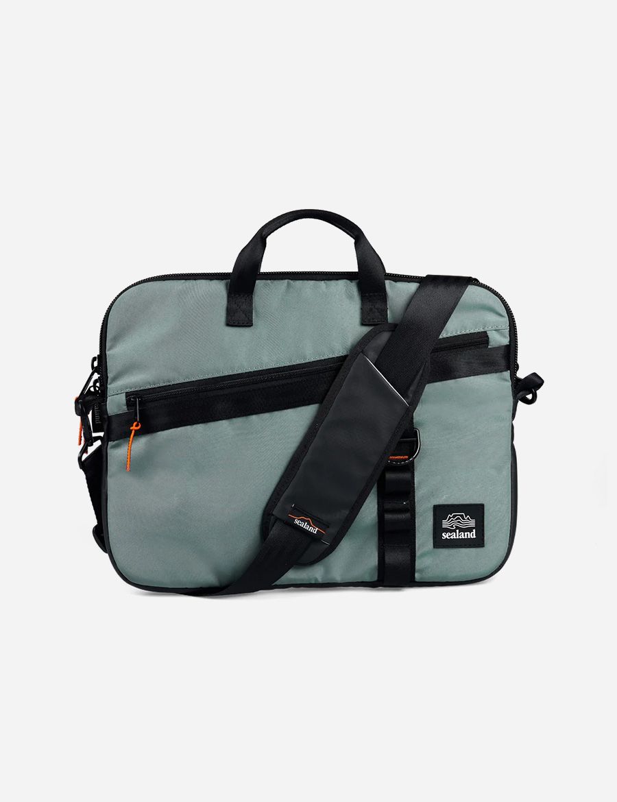 MajiTex Slim Laptop Bag – Sage