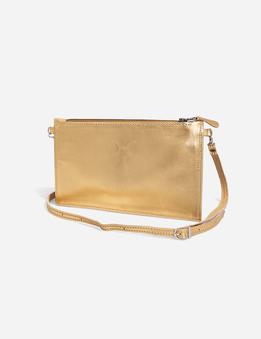 Jaynie Crossbody Sling Electric Gold