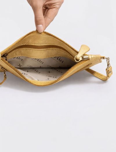 Jaynie Crossbody Sling Electric Gold