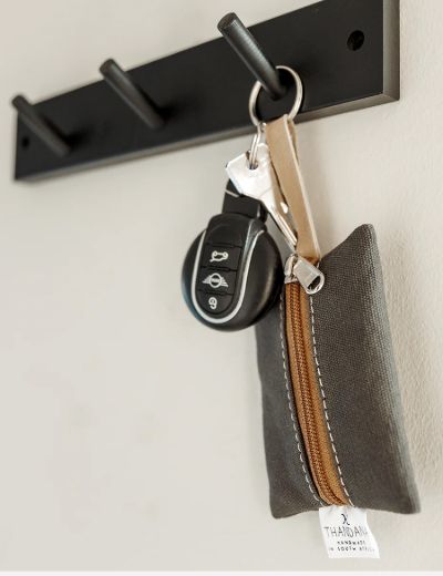 Key Ring Charcoal Tobac