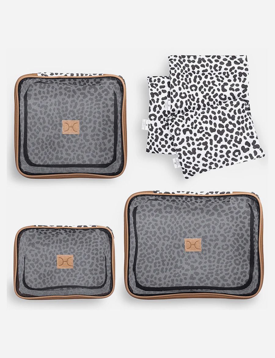 Travel Pods Cheetah White