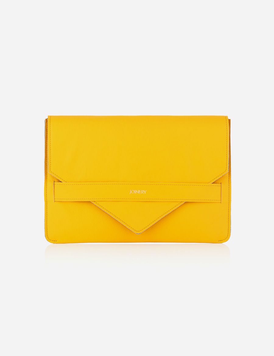 Travel Slip Pouch Yellow