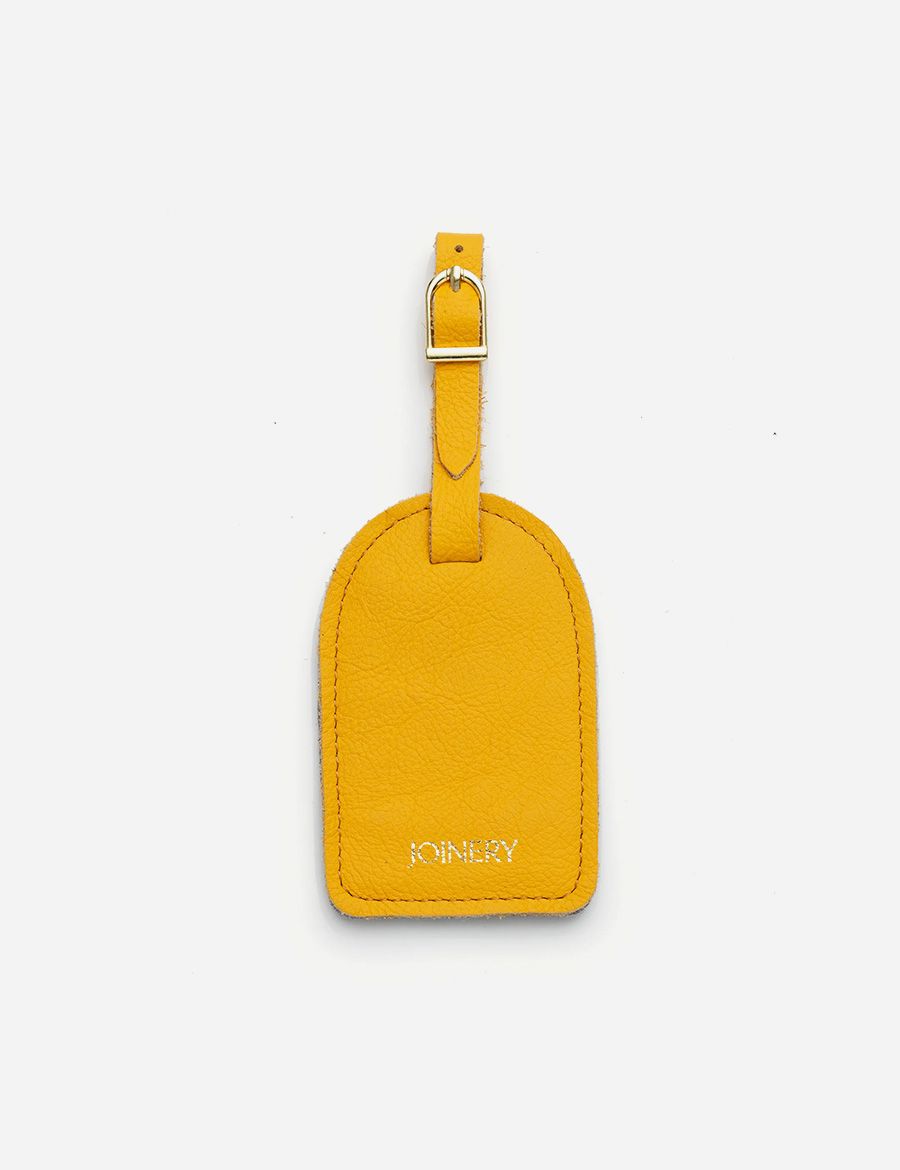 Arch Luggage Tag Yellow