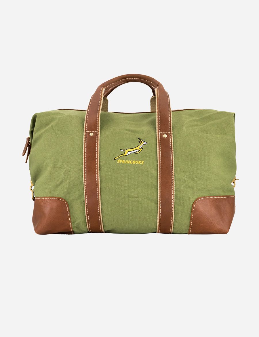 Picture of Check-In Green Canvas Springbok