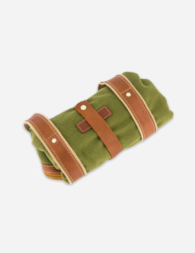 Picture of Check-In Green Canvas Springbok